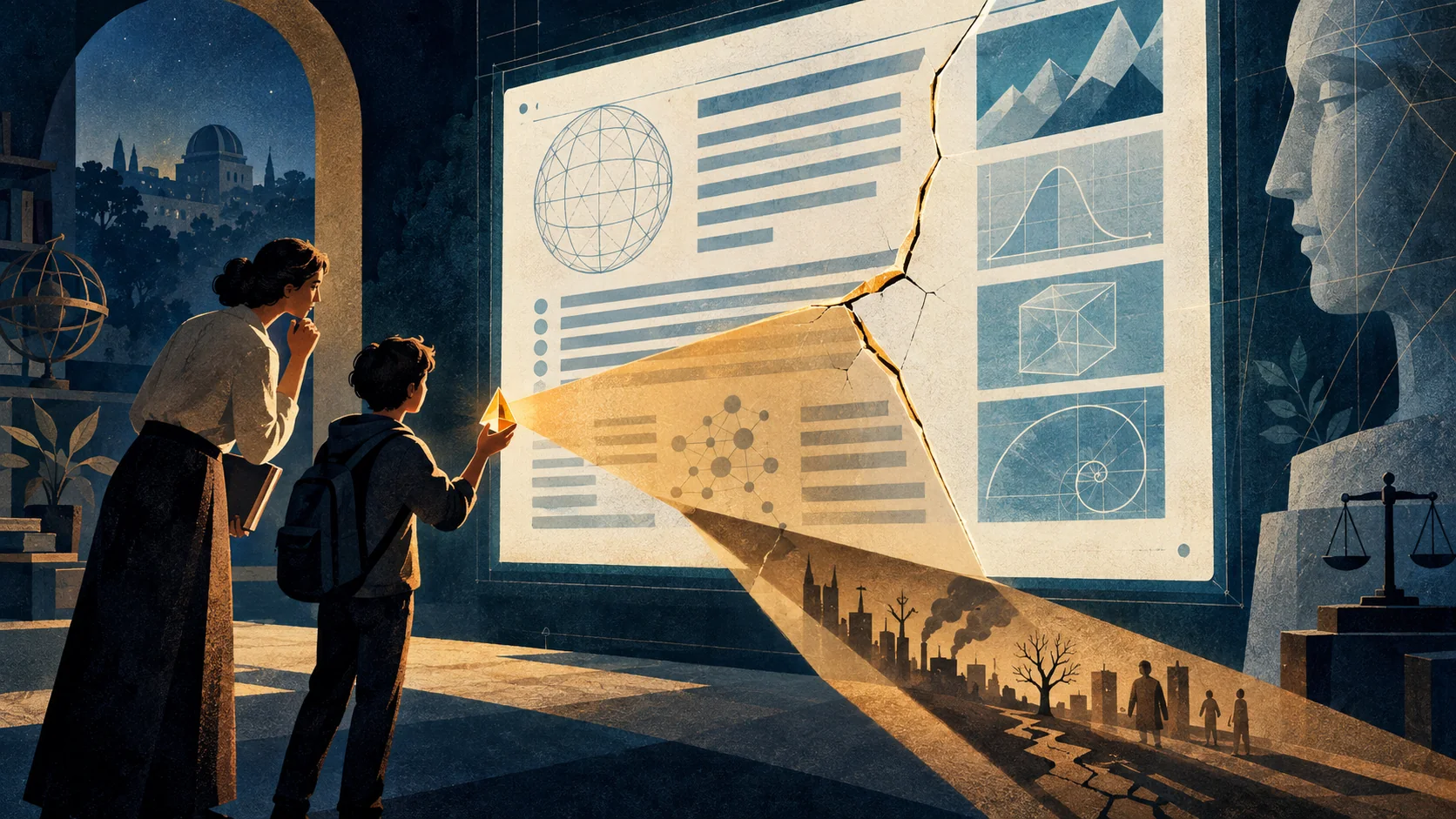 Teaching judgment: evaluating an AI-generated solution containing subtle, plausible errors